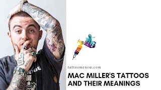 mac miller tattoos