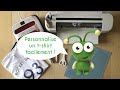 Personnalisation dun tshirt avec cricut maker  easy press 2 en franais 