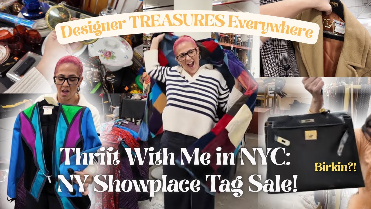 Я отправилась на самую безумную распродажу бирок в Нью-Йорке | Дизайнерские вещи, антиквариат и н...