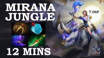 Dota 2 - How to Jungle Mirana Guide [Post TI Patch 7.06f]