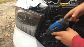 How To Remove Headlights From An 2013 - 2018 Dodge Ram