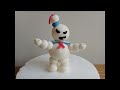 Ghostbusters Stay Puft Marshmallow Man Cake Topper . . . how to