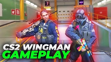 CS2 Wingman To SILVER ELITE MASTER #1 (Nuke Full Gameplay)
