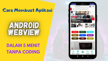 BELAJAR APK WEBVIEW - Cara mudah dalam 5 menit membuat apk untuk wordpress, blog dan website lainnya