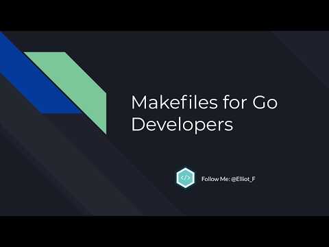 Makefiles for Go Developers - Beginner Tutorial