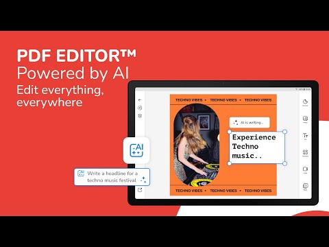 Editor de PDF - Edite tudo!
