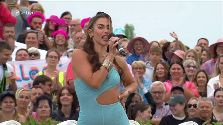 Sarah Engels singt ABBA „Gimme! Gimme! Gimme!“- ZDF Fernsehgarten - 05. Juli 2025 #abba #cover