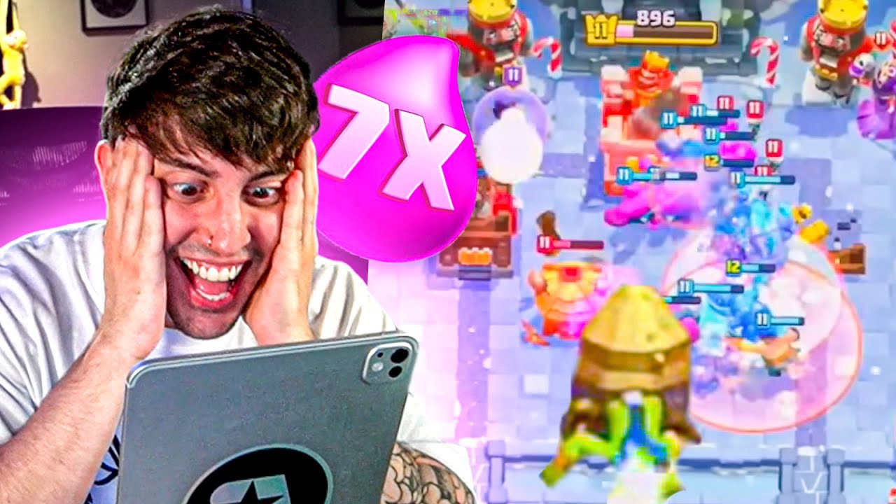 x7 de ELIXIR en Clash Royale no tiene SENTIDO