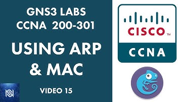 Finding Devices Using MAC & ARP Tables - VIDEO 15 GNS3 Labs for CCNA