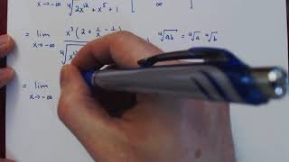 Limits at Infinity - Example 8
