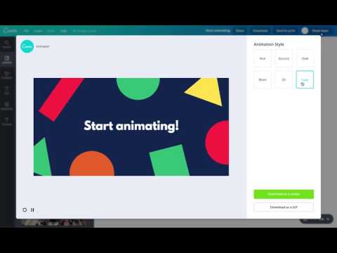 Infuse life in your designs with our Canva Animator