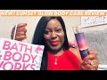 BATH & BODY WORKS SUNSET GLOW BODY CARE REVIEW    AUGUST 2020