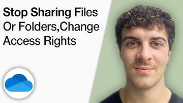 How to Stop Sharing Onedrive Files or Folders or Change Access Rights [2025 Full Guide]