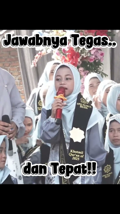 Ditanya Dadakan Ilmu Ghorib, Santri Kecil Jawab Cepat & Tepat!