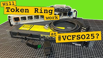 Will Token Ring Finally Work at #VCFSO25? [VCFe Behind The Scenes]