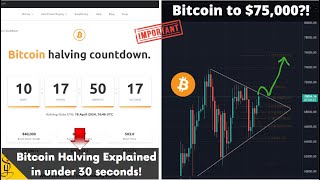 Bitcoin Halving Explained in under 30 seconds! Crypto Market Update in Tamil - Crypto Tamil