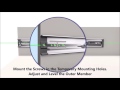 GS 4260 Push to Open Drawer Slide Installation Guide GS 4260 Push to Open Drawer Slide Installation Guide