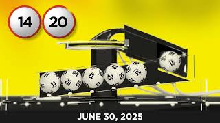 Maryland Lottery MultiMatch 06/30/2025