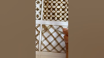 Grid netting design / checks design #grid #netting #shortvideo #mehandi #gridnetwork