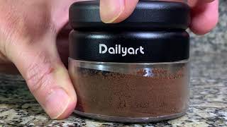 Chisel distributor in glass basket - shallow depth setting 4K