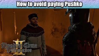How to avoid paying Pushko 5000 to cast the weights | Kingdom Come Deliverance 2 Legacy of Forge DLC