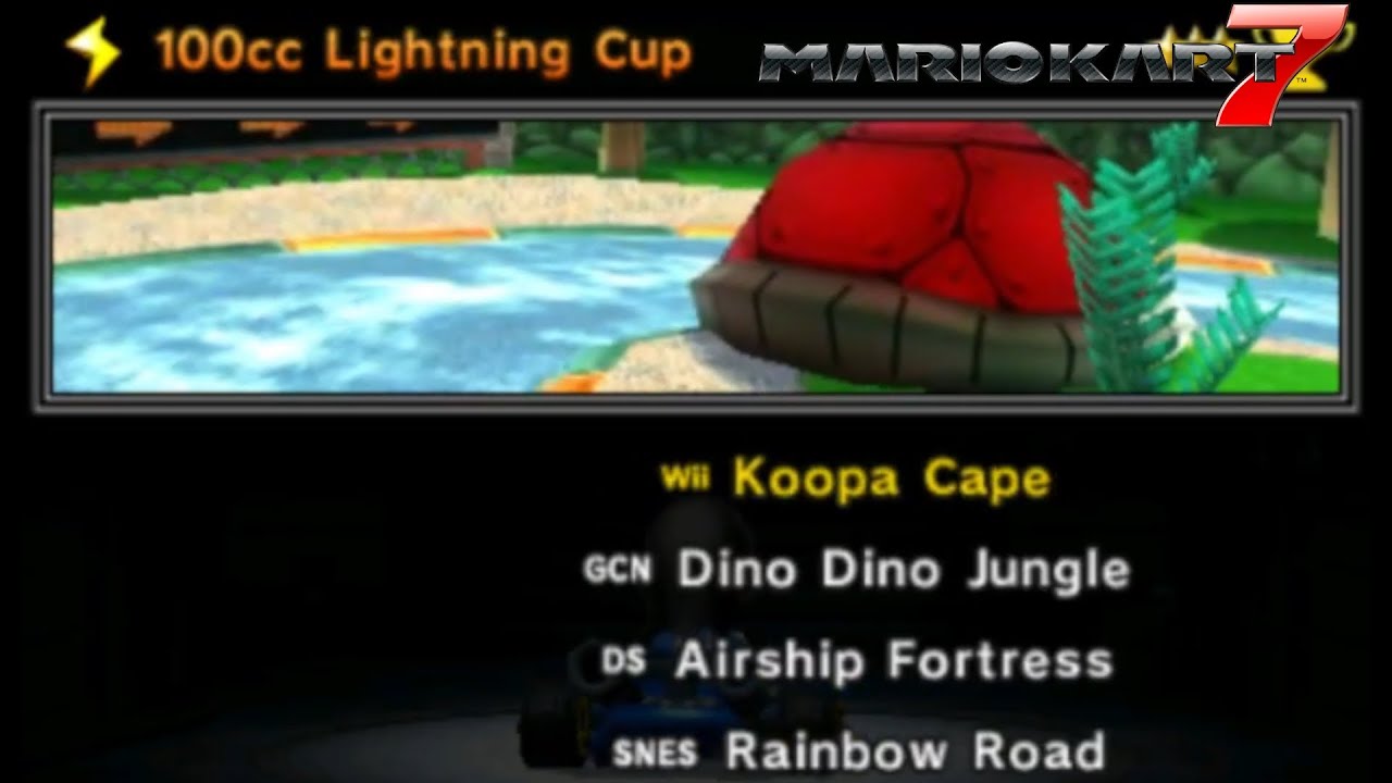 Mario Kart 7 - Lightning Cup