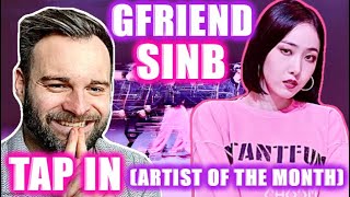 Reacting to ARTIST OF THE MONTH: TAP IN Covered By GFRIEND SIN B(신비)! | STUNNING! 😍 Resimi