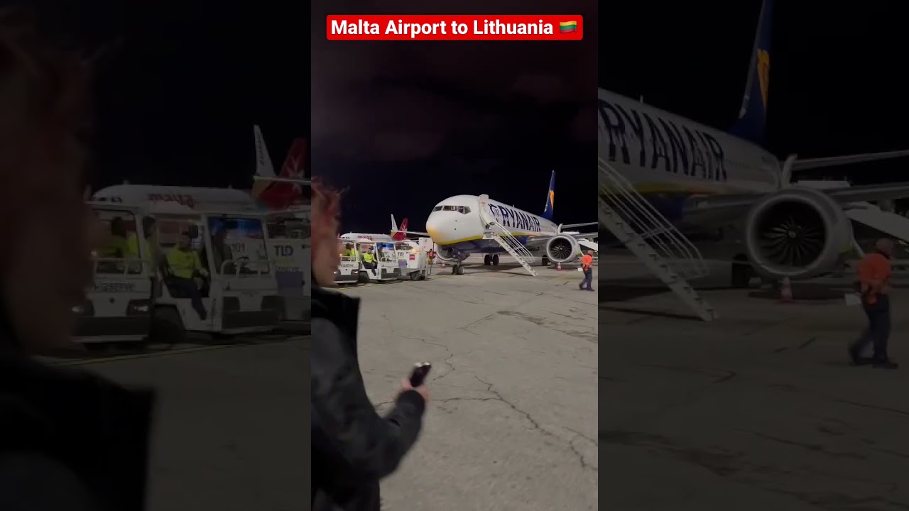 Flying to Lithuania from Malta 🇱🇹| 