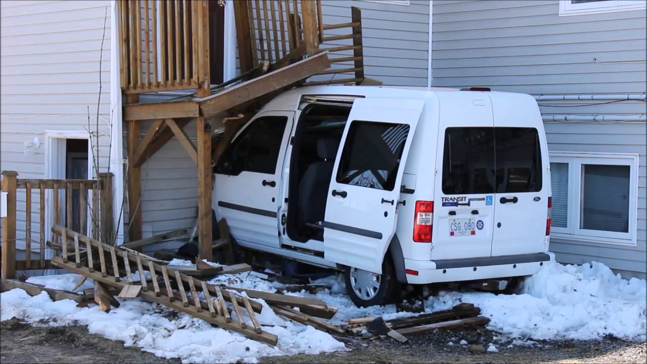 Van crashes into home. Saturday, April 23, 2016 YouTube