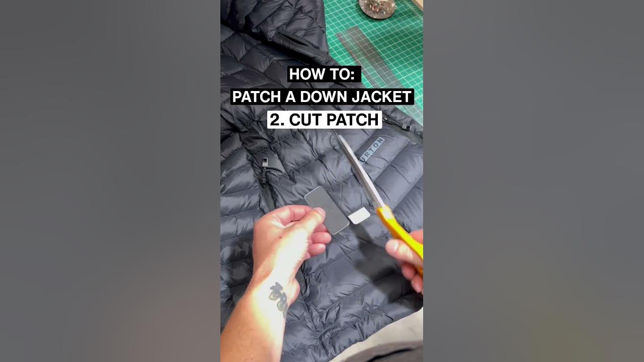 How to Patch a Down Jacket