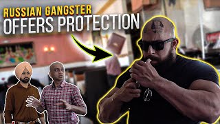 RUSSIAN GANGSTER OFFERS PROTECTION TO BUSINESSES PRANK