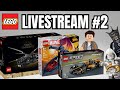 LEGO LIVESTREAM #2 -  STAR WARS / LOTR / LEAKS / LEGO DC IS DEAD