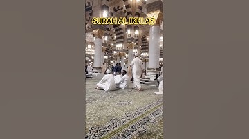 Surah Al Ikhlas Amazing View Masjid Nabawi Vlog #egzonibrahimi #سورة_الإخلاص #ikhlas