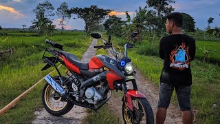 MODIFIKASI VIXION YVCI JEEP STYLE ATAU VIXION PESEK PALING NYAMAN UNTUK TOURING ANAK CLUB VIXION