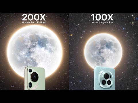 Huawei Pura 70 Ultra VS Honor Magic 6 Pro Zoom Test Comparison