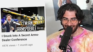 Hasanabi Reacts To I Snuck Into A Secret Arms-Dealer Conference