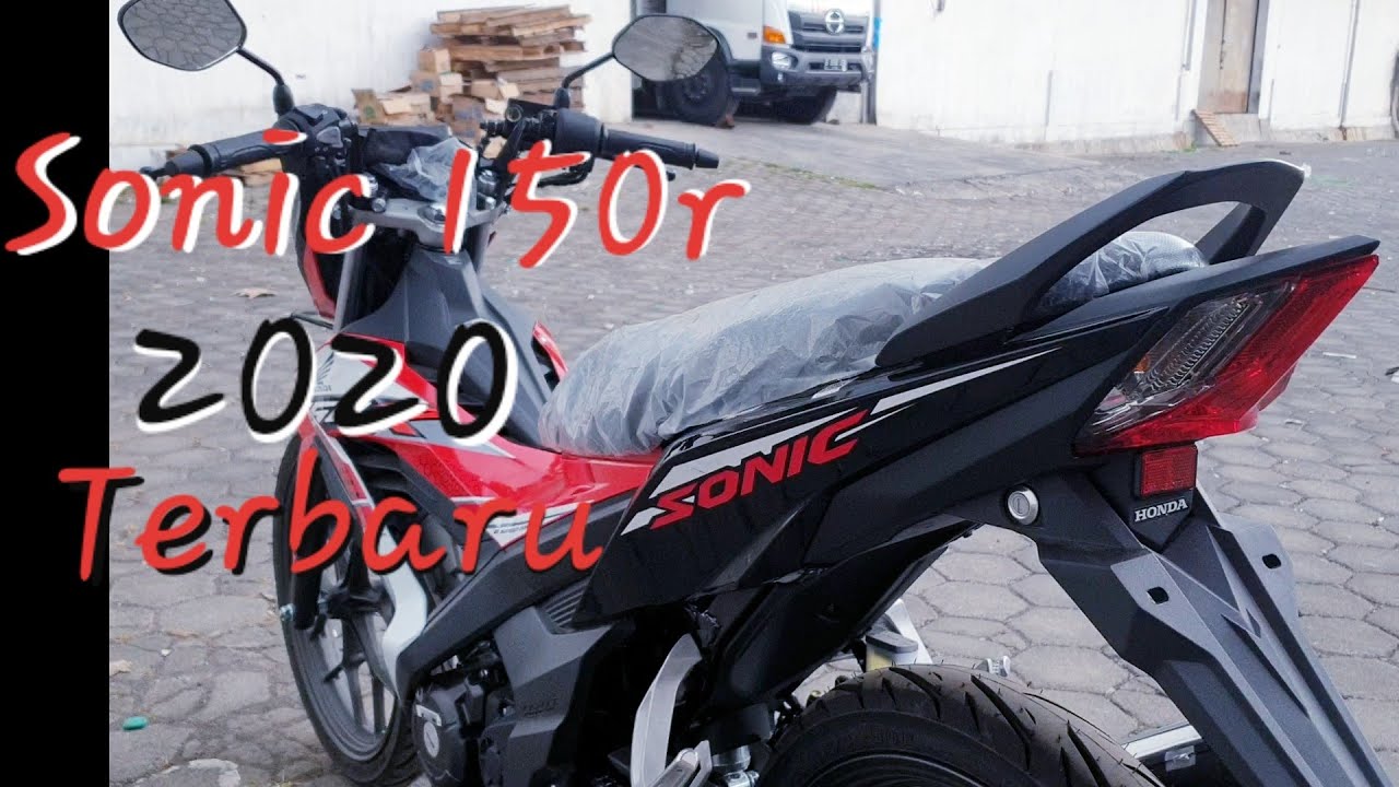 Honda Sonic 150r 2020 Terbaru Hitam Merah Youtube