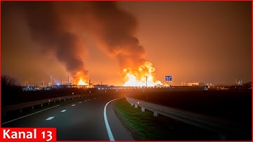 Gas terminal on fire: drones attack seaport in Temryuk and hit a skyscraper in Grozny