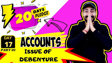 DAY 17  I ACCOUNTS I  I ISSUE OF DEBENTURE Part 01 COMMERCEBABA I BOARDS 2020