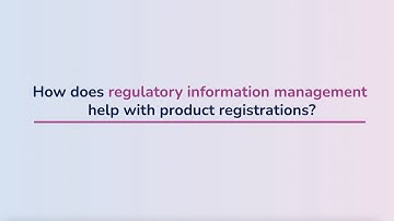 RIM 101 Part 2 - How does RIM help with product registrations?
