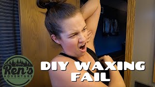 First Time Waxing At Home \/\/ Sugar Me Smooth Review \/\/ I Can't Believe I Am Showing You Guys lolol