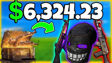 Rust Gambling! OPENING CASES!!! PUNISHER MASK?!?!?!