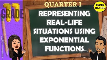 REPRESENTING REAL-LIFE SITUATIONS USING EXPONENTIAL FUNCTIONS || GRADE 11 GENERAL MATHEMATICS Q1