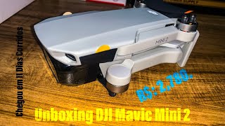 Unboxing DJI Mavic Mini 2 PT_BR