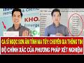 Ca sĩ Ngọc Sơn âm tính ma túy: Chuyên gia thông tin nóng độ chính xác của phương pháp xét nghiệm