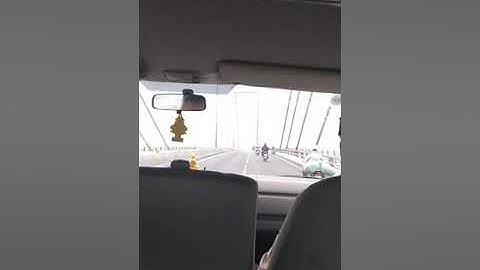 Lên Cầu Mỹ Thuận, nối Tiền Giang và Vĩnh Long, dài hơn 1,5km