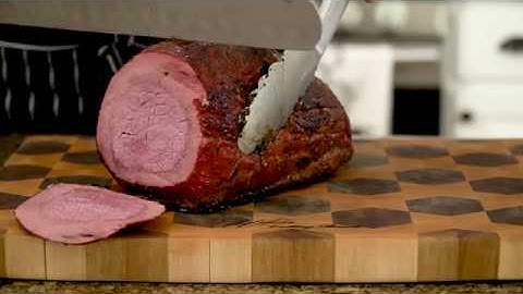 Deli Style Smoked Roast Beef (Smoked Eye of Round Roast)