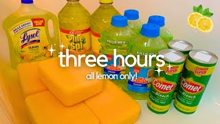 THREE HOURS Lemon Only Sponge Squeezing