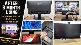 Ecran MSI PRO MP223 21,45 Full HD 100Hz 1ms