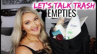LETS TALK TRASH | BEAUTY EMPTIES 2019